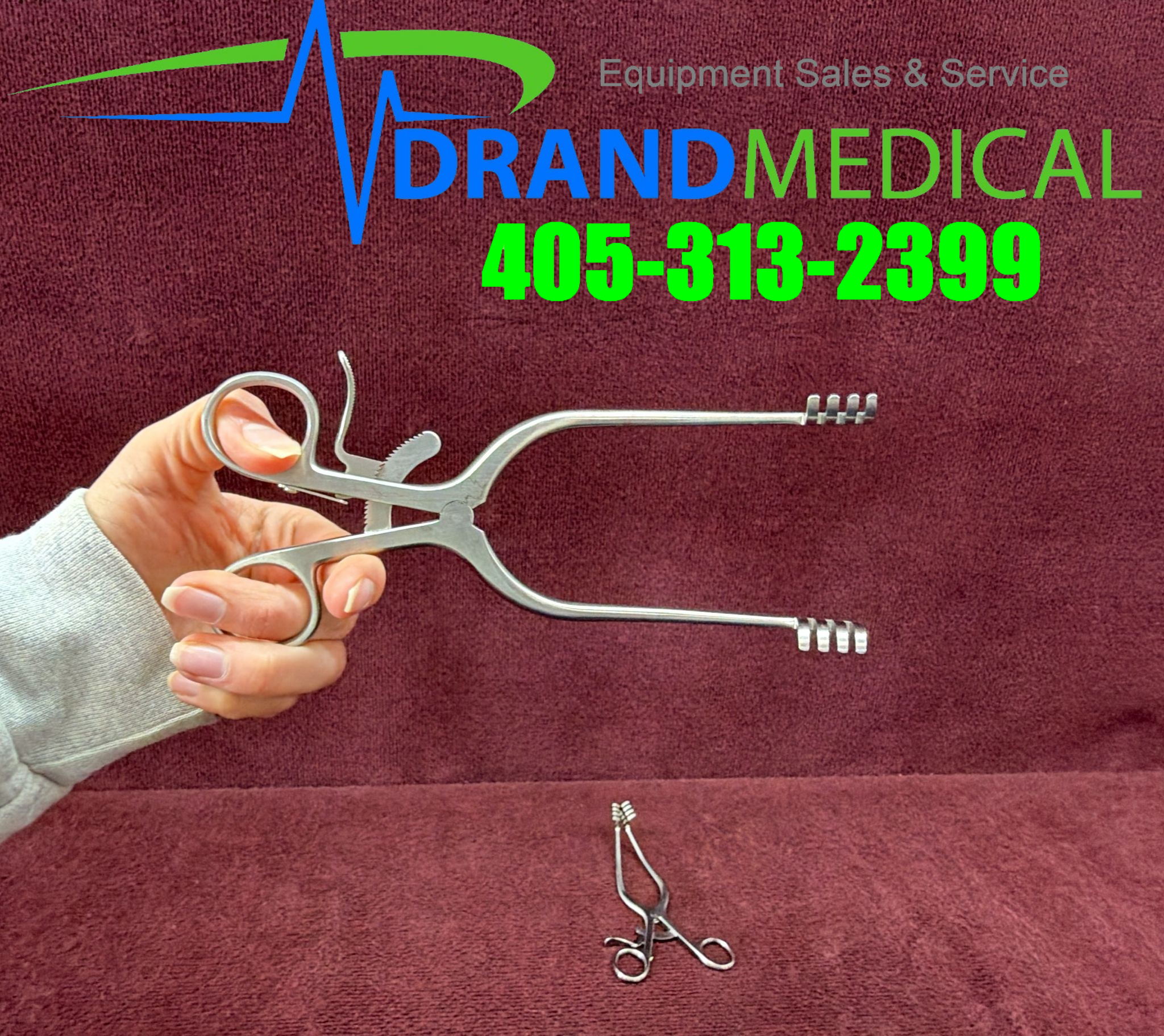 Lot of 2 Aesculap MG007R Stainless Steel Instrument - Image 4