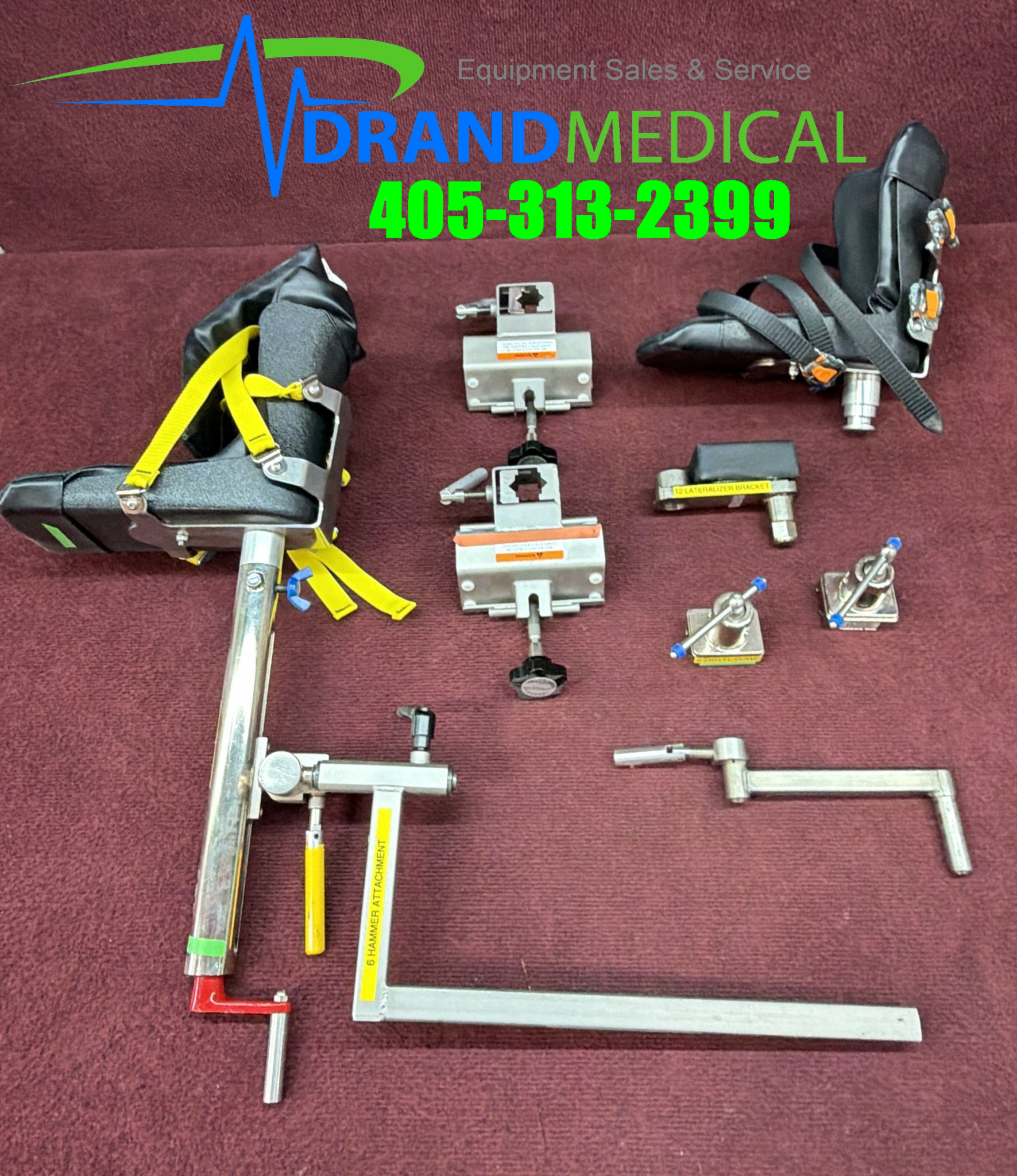 Schaerer Mayfield Chick Mobile Equipment Accessories Cart for LP Fracture Table - Image 2