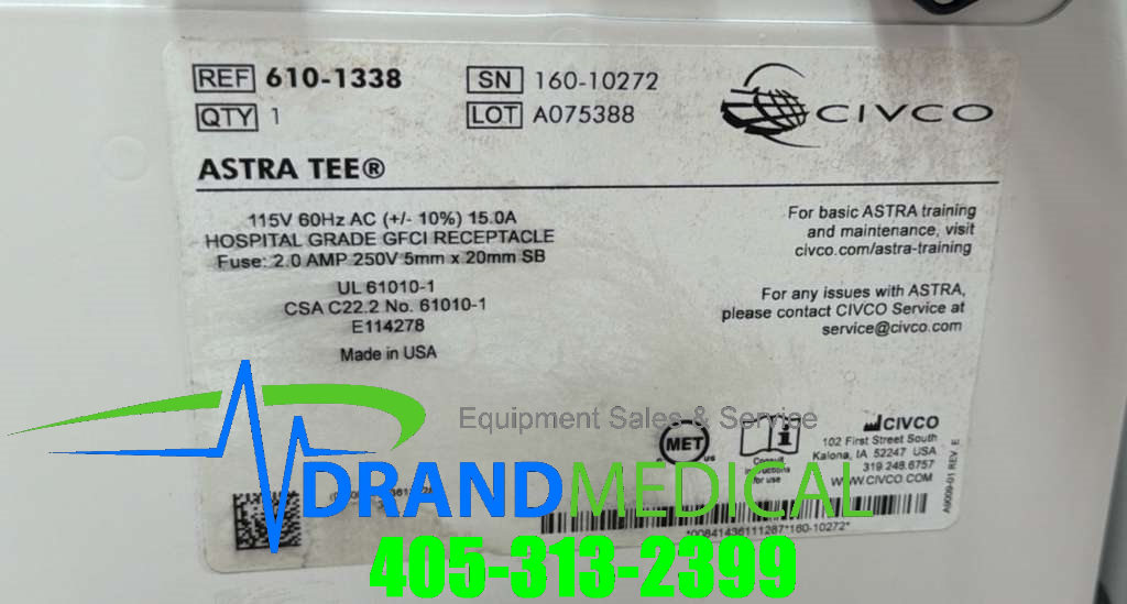 Civco Astra TEE 610-1338 - Image 7