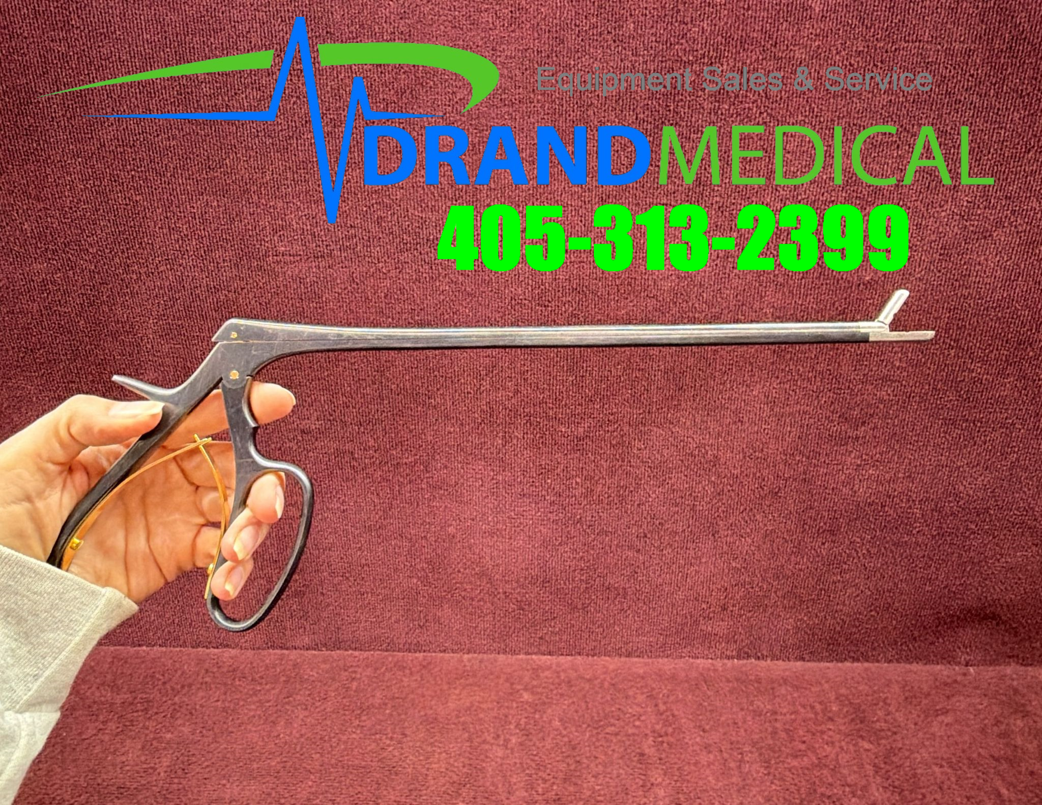 Codman 67-7324 Surgical Cloward Opti-Length IVD Rongeur - Image 4