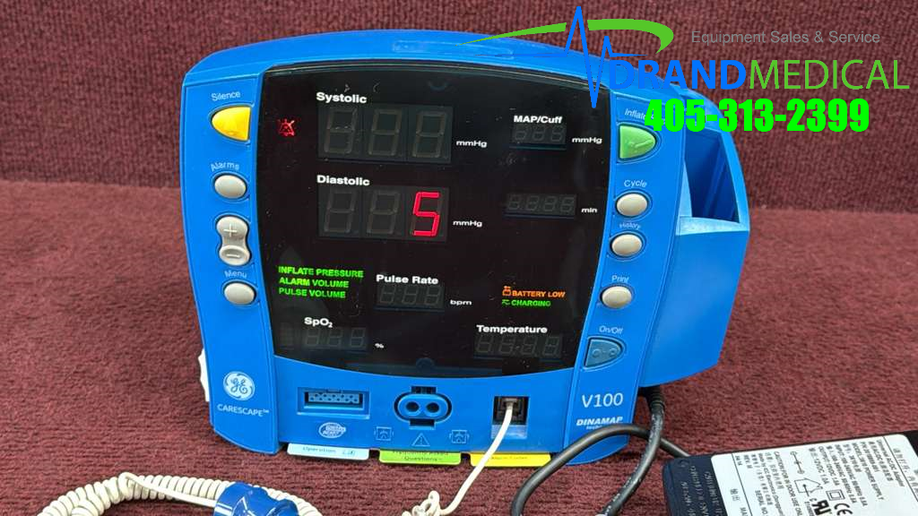 GE Dinamap CareScape V100 Vital Signs Monitor - Image 2