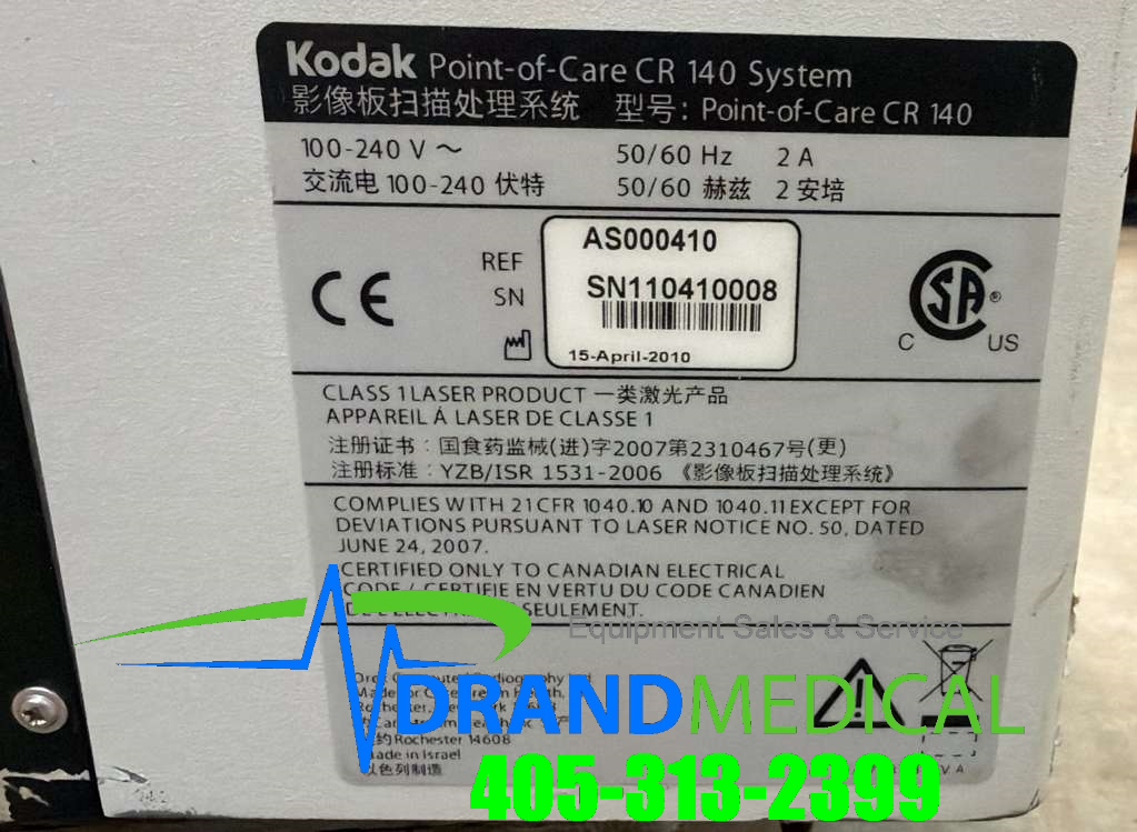 Kodak Point Of Care CR140 - Image 5