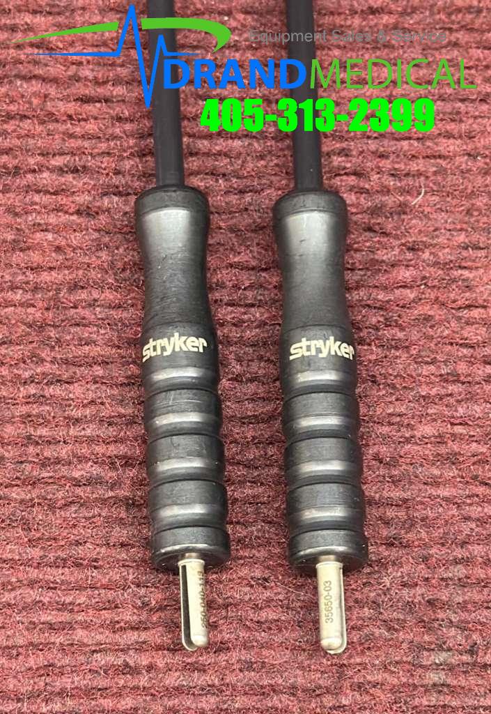 Lot of 2 Stryker 250-040-113, 5mm x 33cm J-Tip, J-Hook ESU Electrosurgical Probe - Image 4