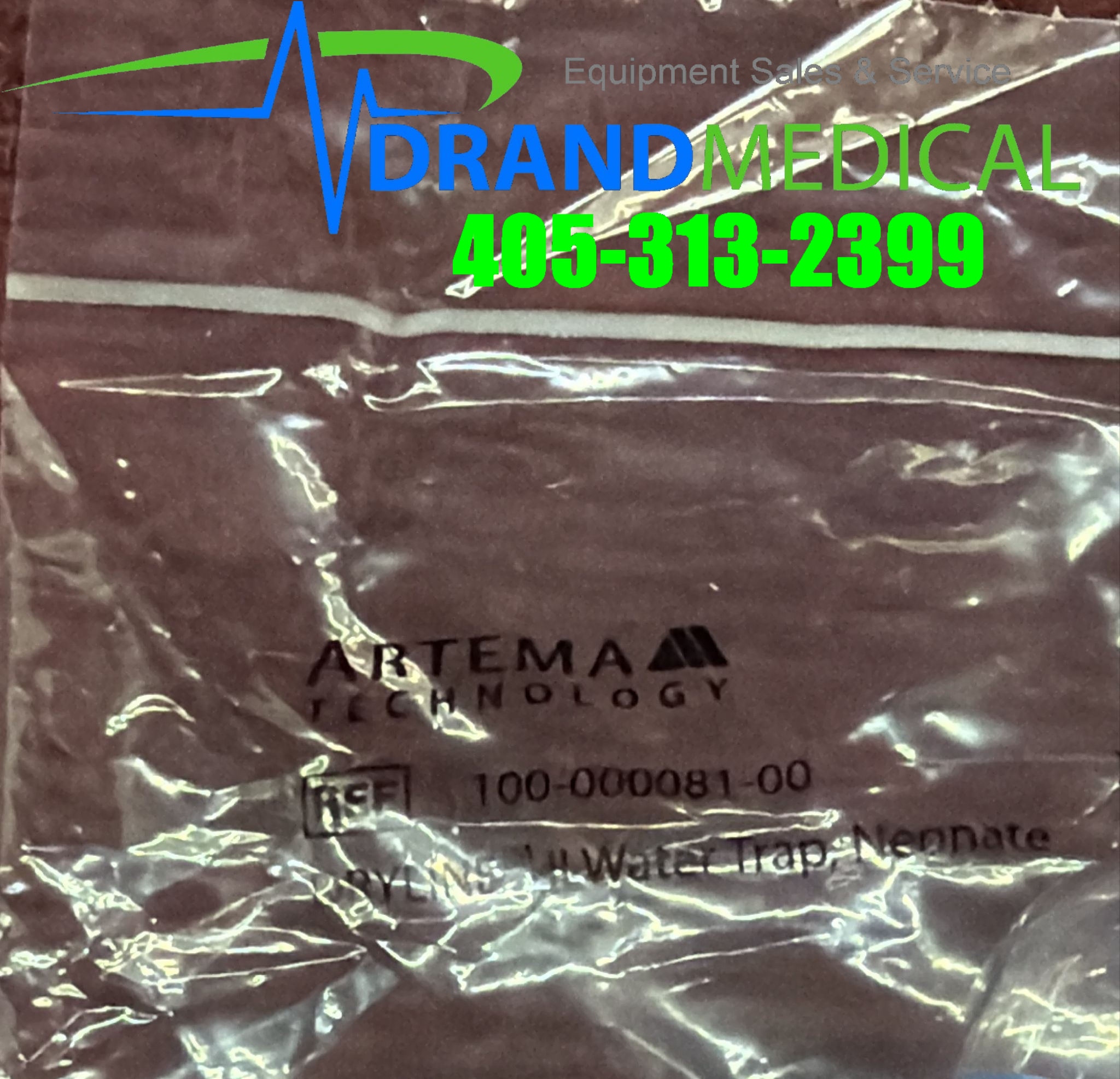 2 Mindray Artema DRYLINE II Water Trap REF:100-000081-00 - Image 2