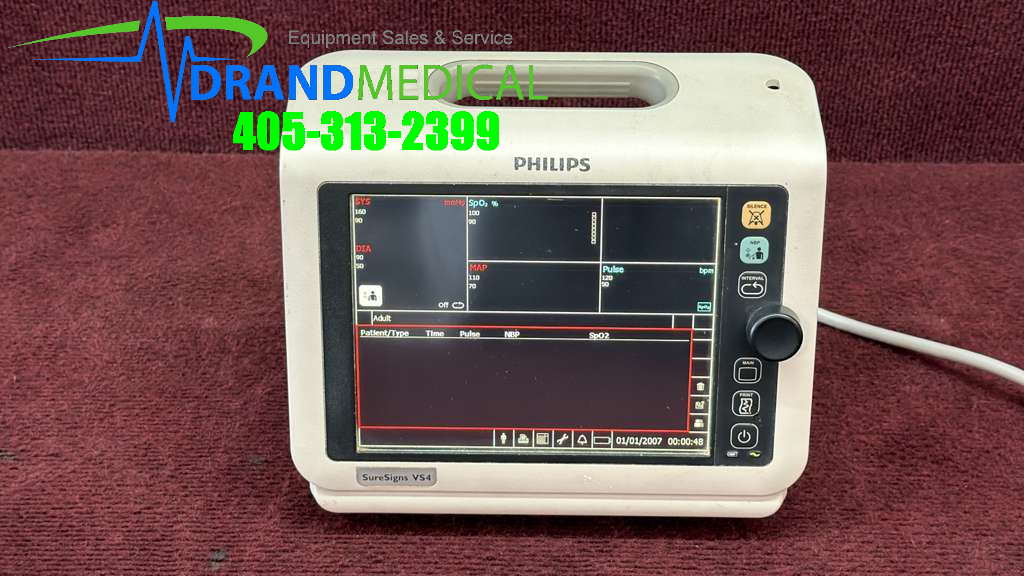 PHILIPS SureSigns VS4 Patient Monitor