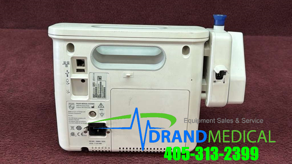 PHILIPS SureSigns VS4 Patient Monitor Nellcor SpO2 NIBP Temp - Image 6