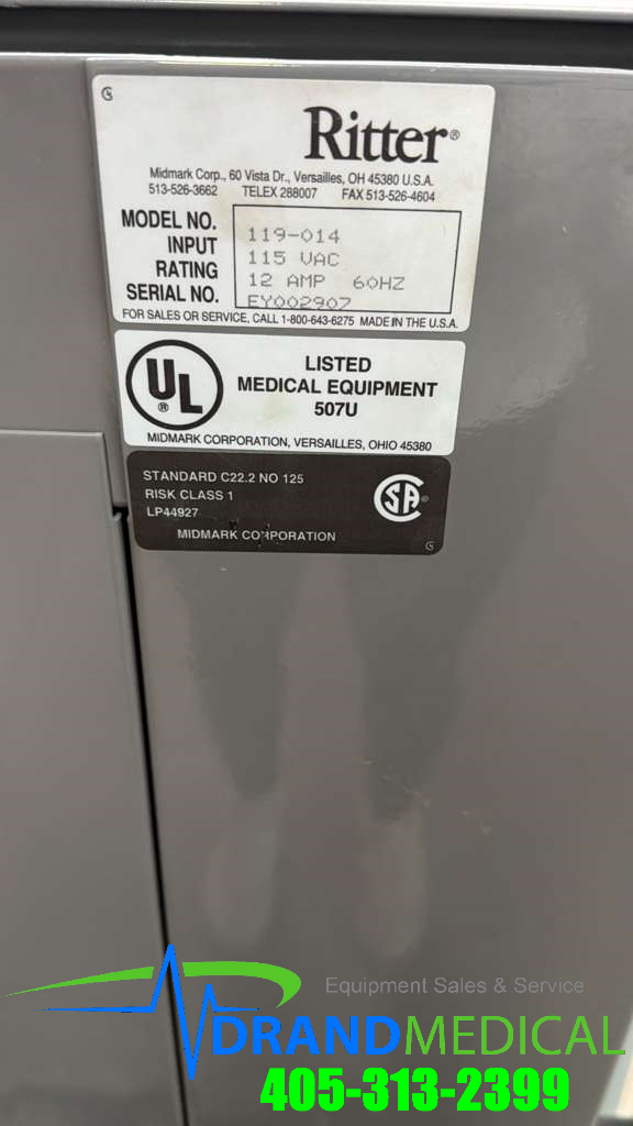 Midmark Ritter 75 Evolution 119 Powered Procedure Examination Table Footswitch - Image 7