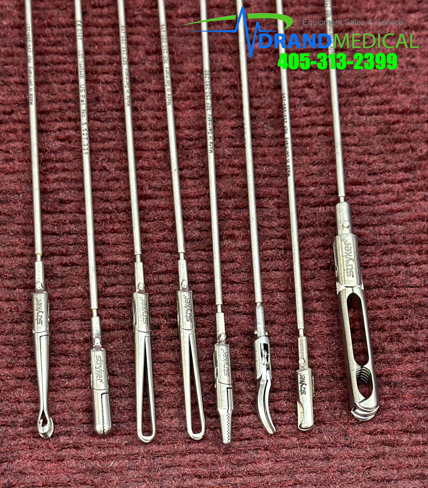 Stryker 250-080-234 Laparoscopic Ratchet 250-080-286 321 698 260 267 245 698 280 - Image 2