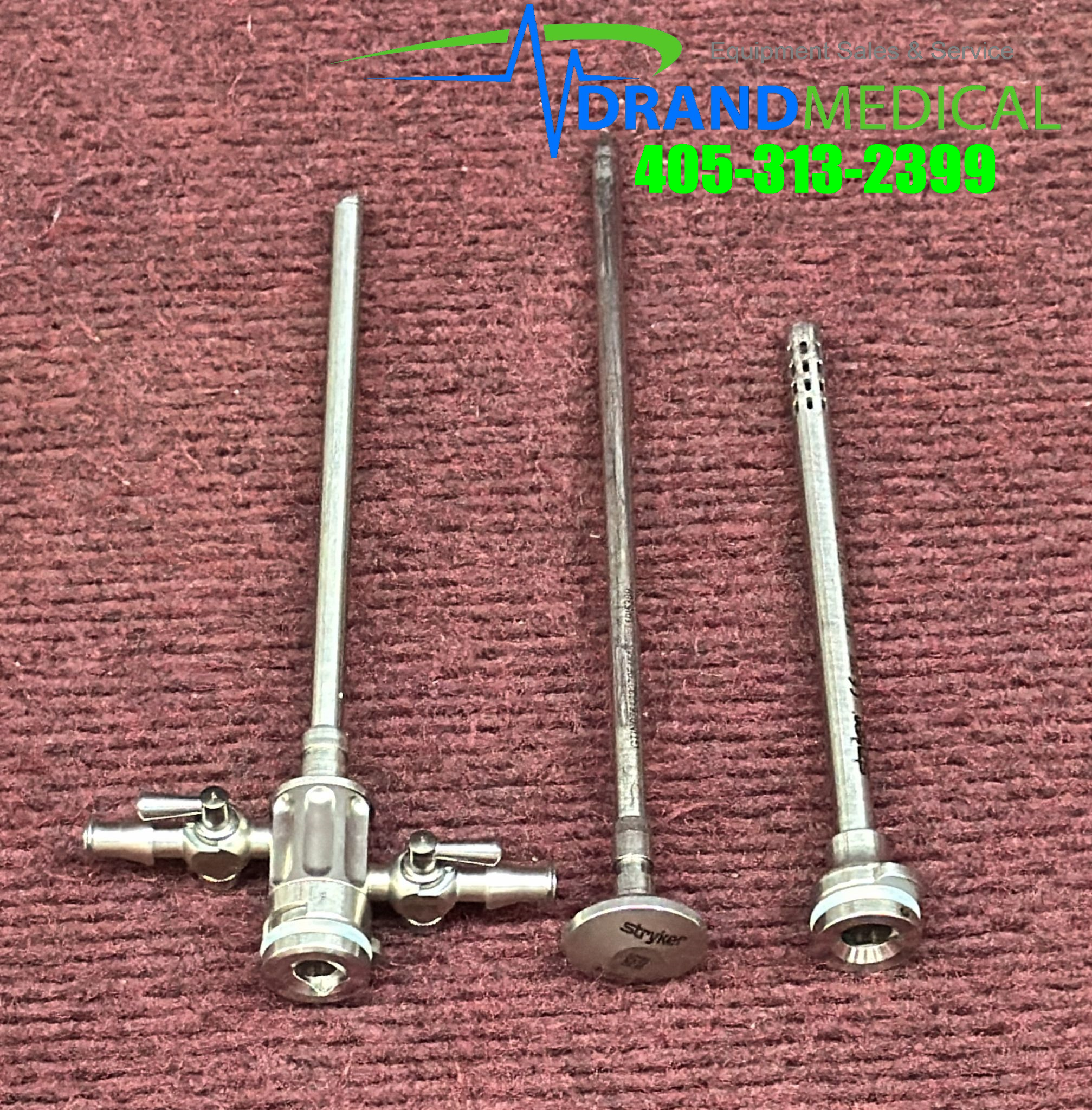 Stryker 747-031-550 Cannula 5.8mm With 0747031510 and 747-031-650 - Image 6