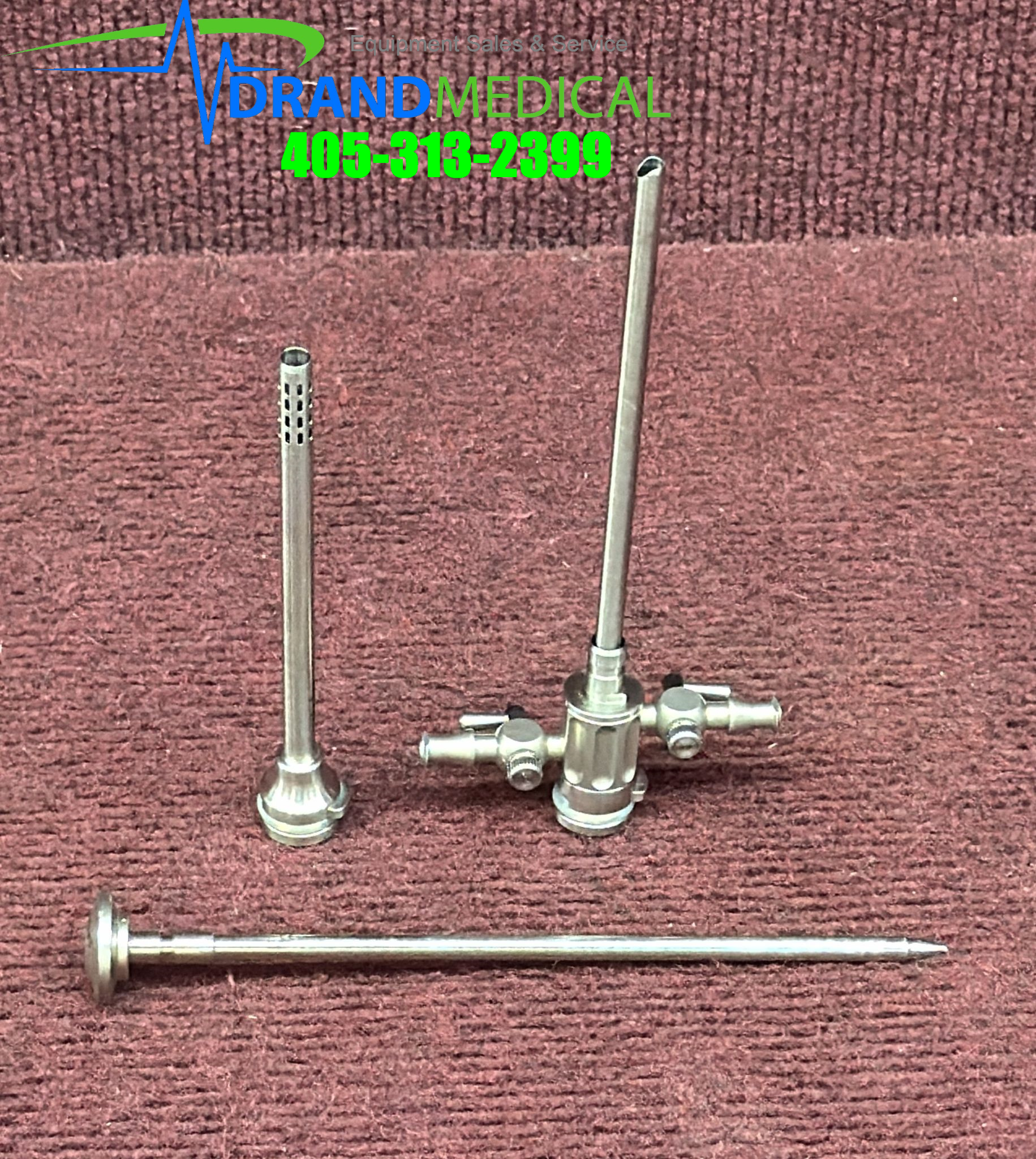Stryker 747-031-650 Cannula 5.8mm With 0747031510 and 747-031-650