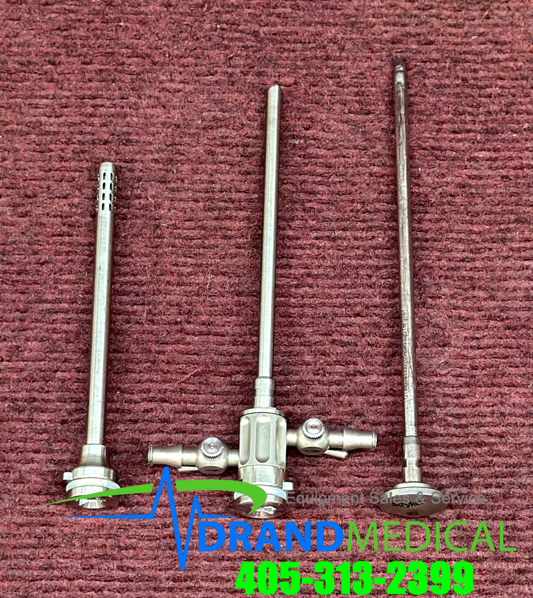 Stryker 747-031-650 Cannula 5.8mm With 0747031510 and 747-031-650 - Image 2