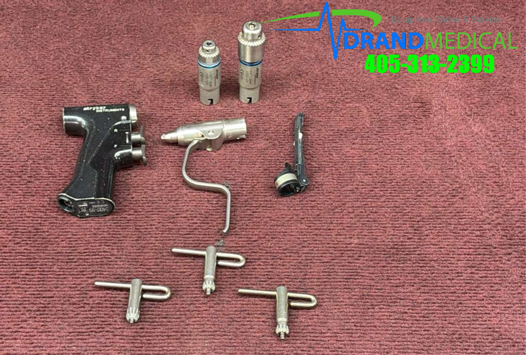 Stryker 5400-99 8 Piece Set 4100-62, 5100-9, 4100-131, 4100-132, 3 Jacob’s drill