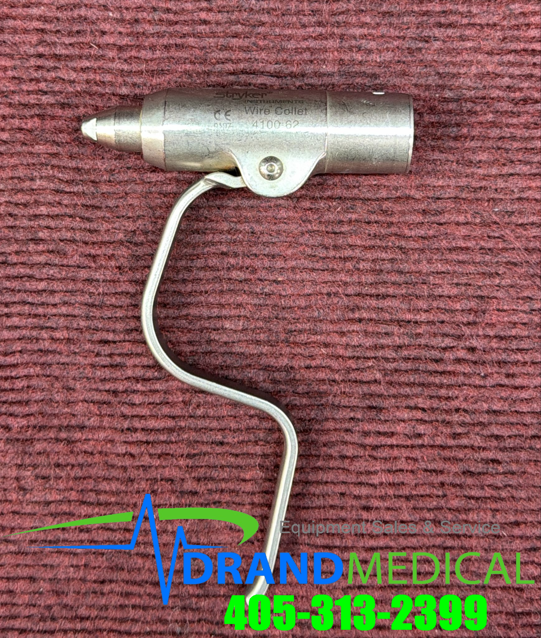 Stryker 5400-99 8 Piece Set 4100-62, 5100-9, 4100-131, 4100-132, 3 Jacob’s drill - Image 3