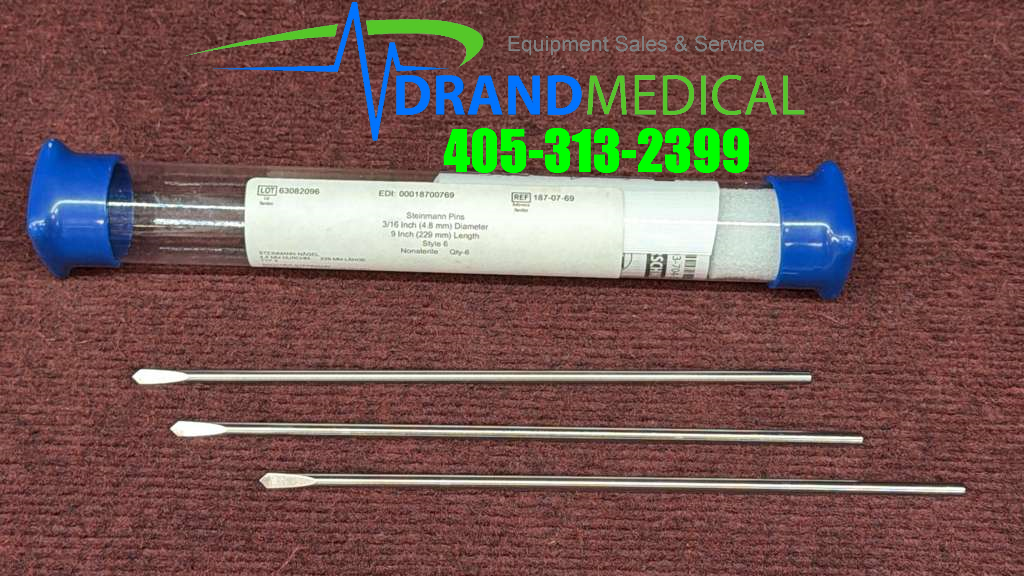 ZIMMER Kirschner wires and Steinmann Pins REF:186-58, 186-90, 187-07-69 - Image 2