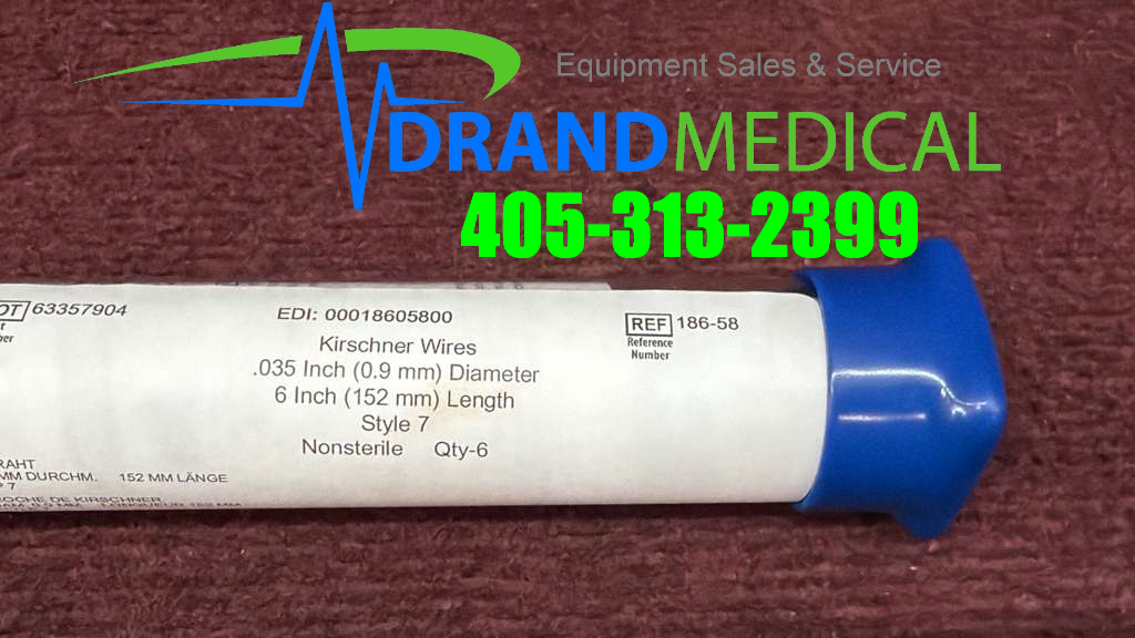 ZIMMER Kirschner wires and Steinmann Pins REF:186-58, 186-90, 187-07-69 - Image 5