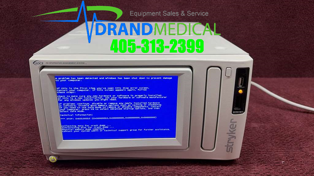 Stryker SDC3 HD Information Management System 0240060100
