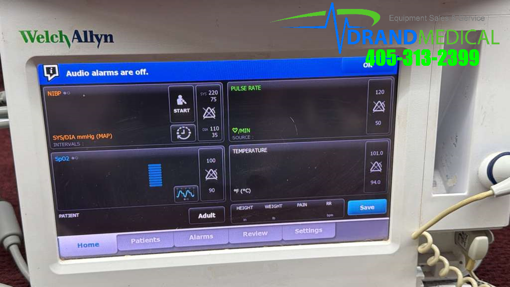 WELCH ALLYN 6000 SERIES 64NTXX VITAL SIGNS MONITOR - Image 2