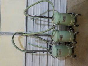 Lot of 3 Stryker Plaster Vac Model 855 and 2 856 System Vac only